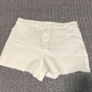 PAIGE Dani Short In White | Sz 32